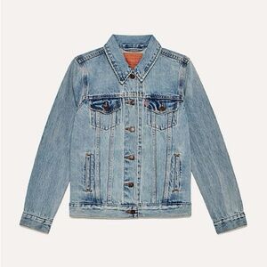 Levis Boyfriend Denim Jacket Size XS
